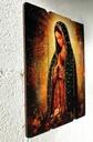 Cuadro Virgen Guadalupe Impresión Directa En Mdf 30x25cm M3