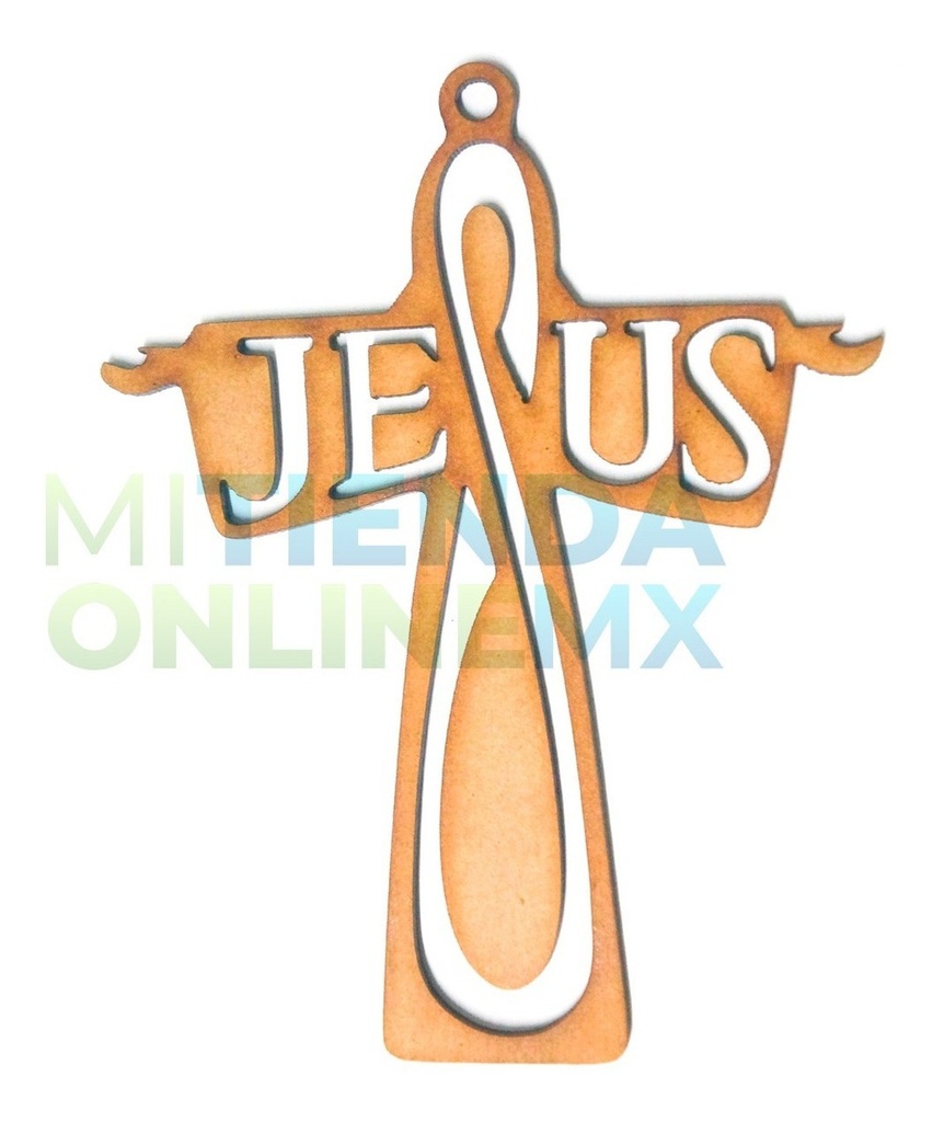 Cruz Mdf Recuerdo Bautizo Primera Comunión 20cm (pack 36)