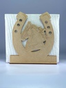 Servilleteros Caballo Vaquero Personalizado Mdf 15pz M1