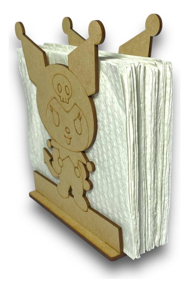 Servilletero Herradura Caballo Diseño Personalizado Mdf 12pz