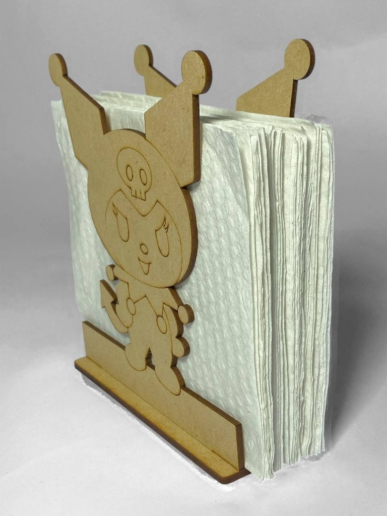 Servilletero Herradura Caballo Diseño Personalizado Mdf 12pz