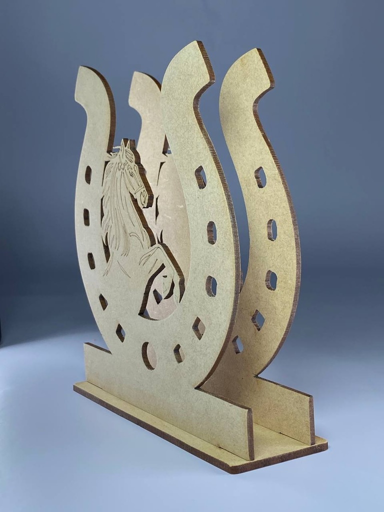 Servilleteros Caballo Vaquero Personalizado Mdf 20pz M3