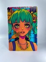 Cuadro Chica Pop Anime Impresión Directa Mdf 3mm 20x30 M02