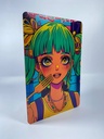 Cuadro Chica Pop Anime Impresión Directa Mdf 3mm 20x30 M02