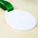 Medalla Acrílico Blanco 3mm 10 Cm Para Sublimar - Pack 130