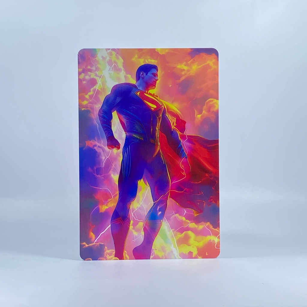 Cuadro Decorativo Superman 20x30 Impresión Mdf 3mm M02