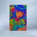 Cuadro Chica Pop Anime Impresión Directa Mdf 6mm 20x30 M01