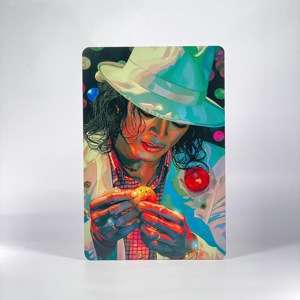 Cuadro Decorativo Michael Jackson Impresión 20x30 Mdf 6mm M2