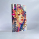 Cuadro Anime Cyber Punk Girl Impresión Directa Mdf 6mm M02