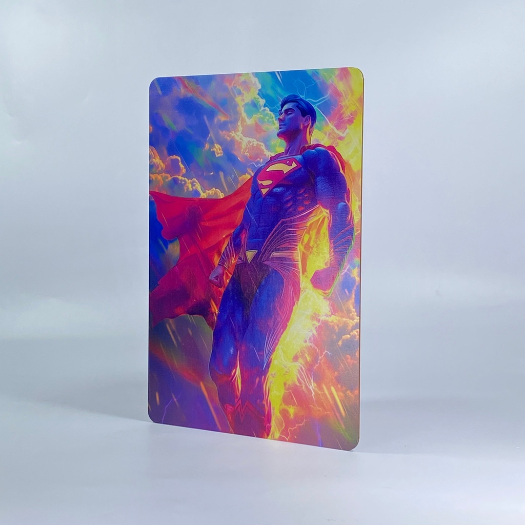 Cuadro Decorativo Superman 20x30 Impresión Mdf 3mm M03