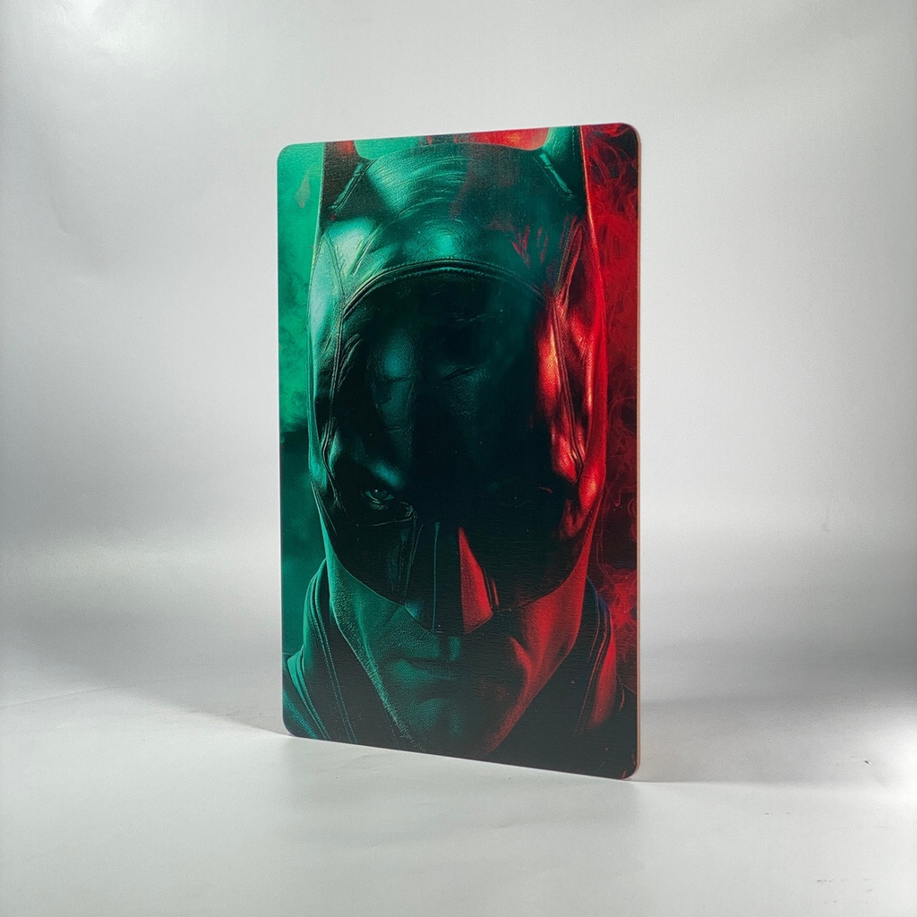 Cuadro Decorativo Batman 20x30 Impresión Directa Mdf M01