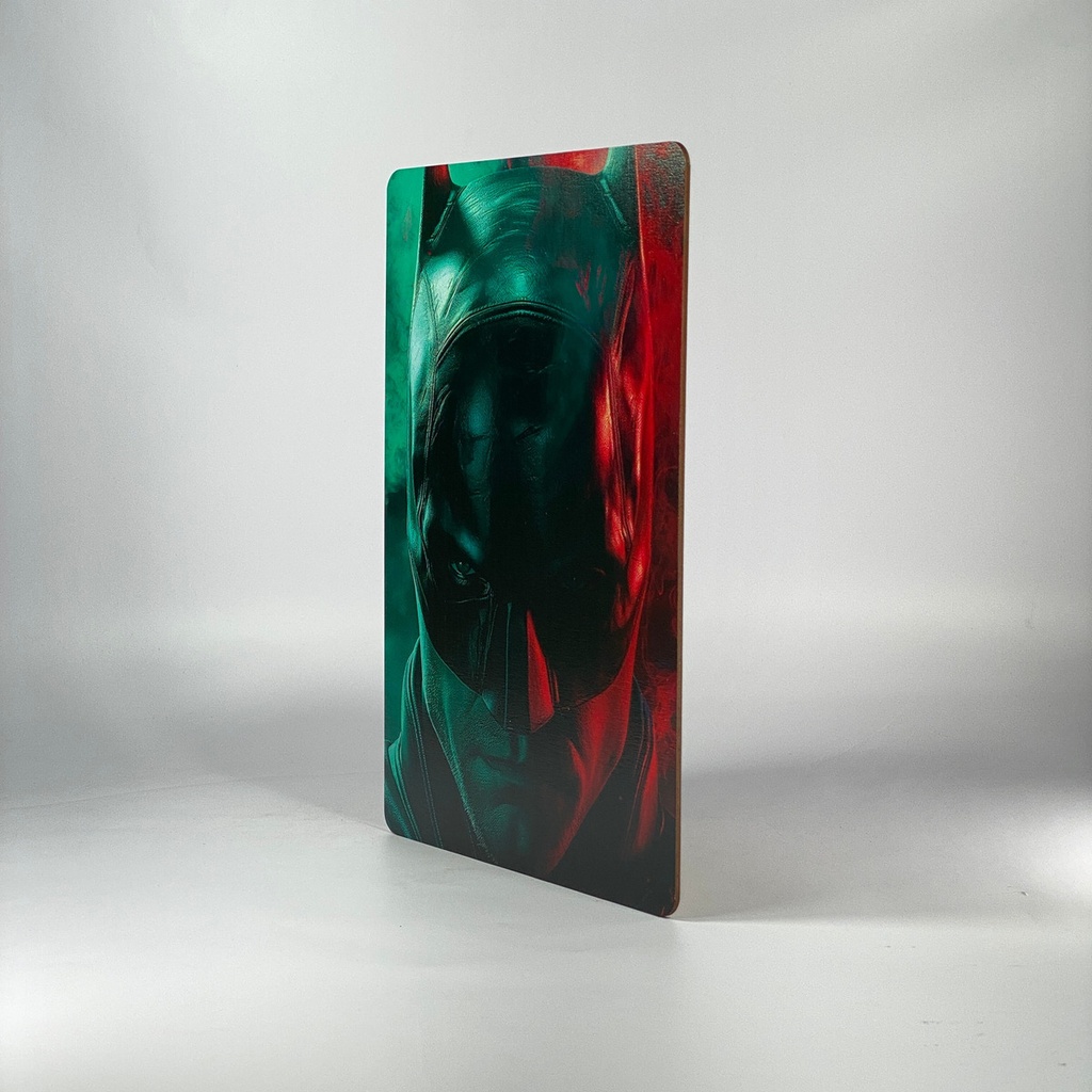 Cuadro Decorativo Batman 20x30 Impresión Directa Mdf M01