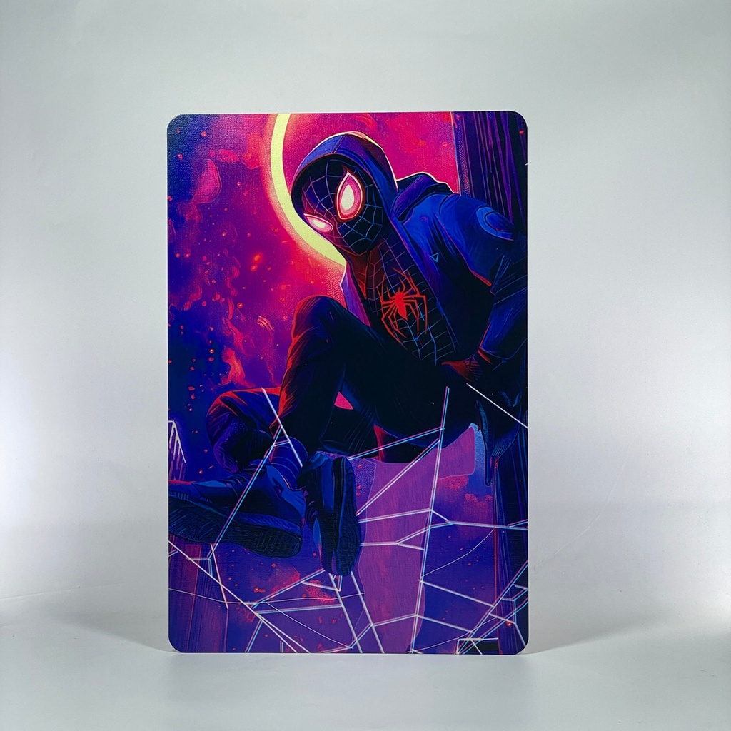 Cuadro Decorativo Spiderman 20x30 Impresión En Mdf 3mm M03