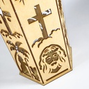 Lampara Hexagonal Navidad Jesús Cruz Semana Santa Pack10 Mdf