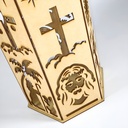 Farol Hexagonal Navidad Jesús Cruz Semana Santa Fiesta Mdf