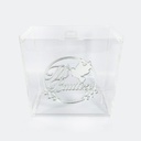 Caja Buzón Sobres Alcancía Mi Bautizo Años Plata Acrilico