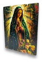 Cuadro Virgen Guadalupe Impresión Directa En Mdf 30x25cm M1