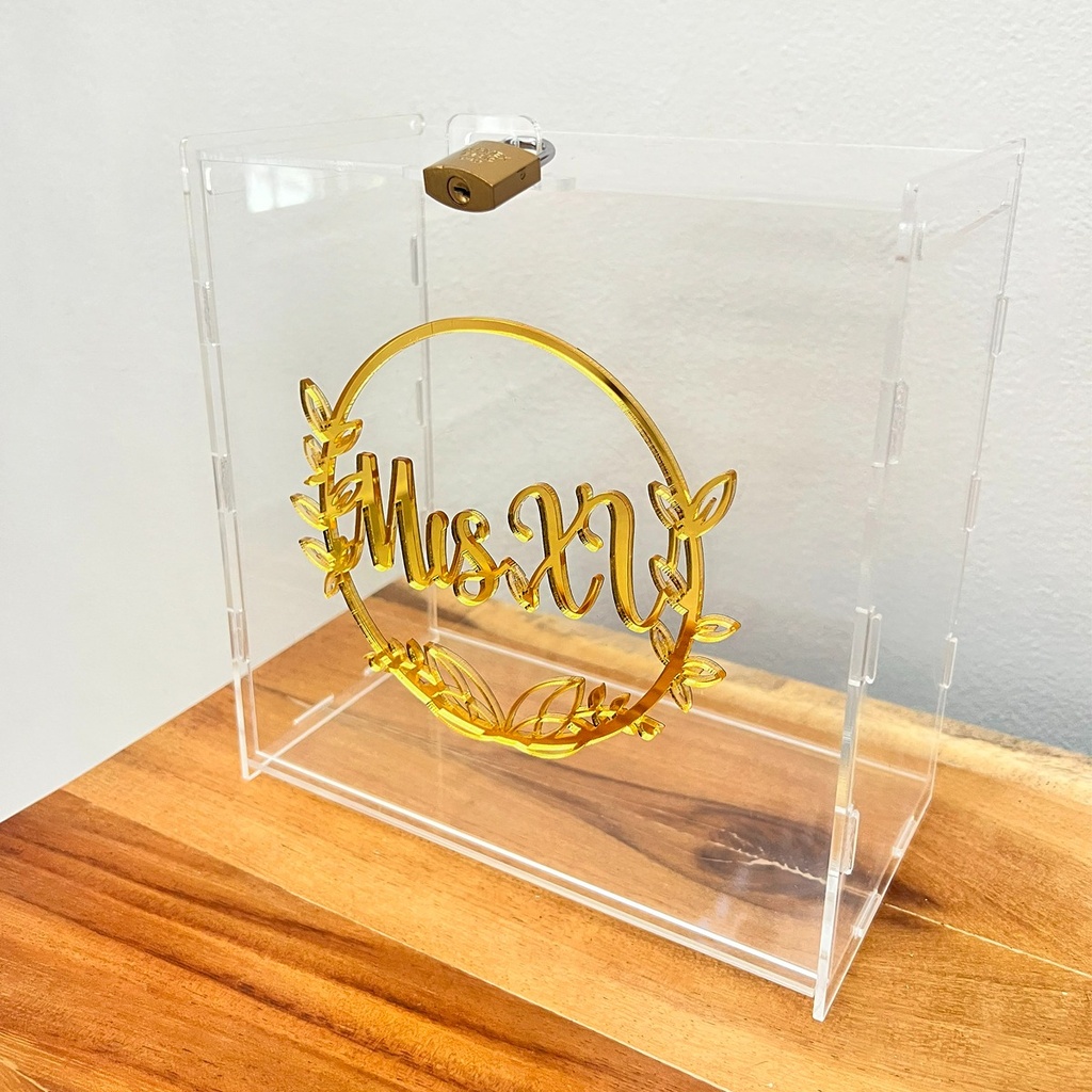 Caja Buzón Sobres Alcancía Color Personalizada M02