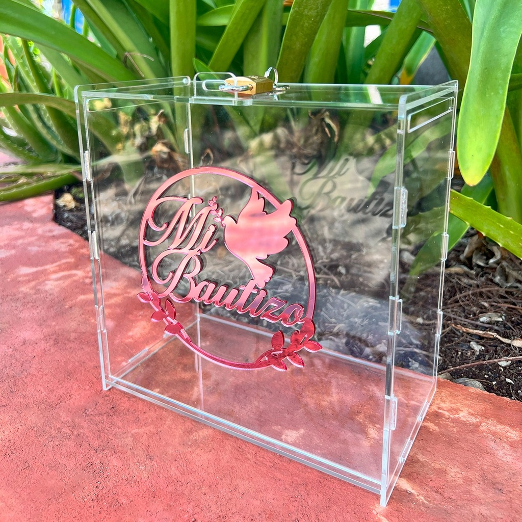 Caja Buzón Sobres Alcancía Color Personalizada M02