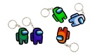Llavero Acrílico Among Us - (pack 10) 