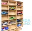 Exhibidor Coleccionador Repisa Trailer Camión Hot Wheels Mdf