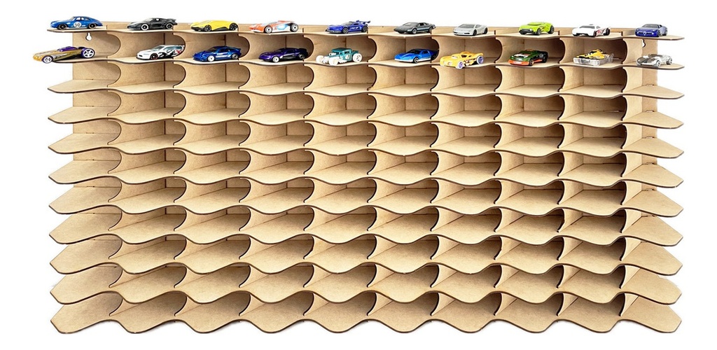 Exhibidor Coleccionador Repisa Para Hot Wheels 110pzs