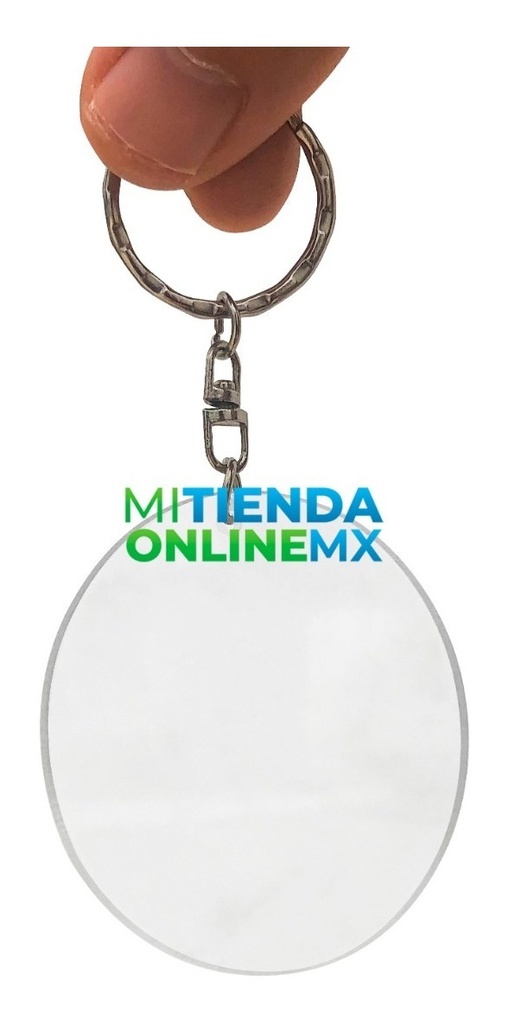 Llaveros Acrílico Redondos - (pack 20) 8 Cm