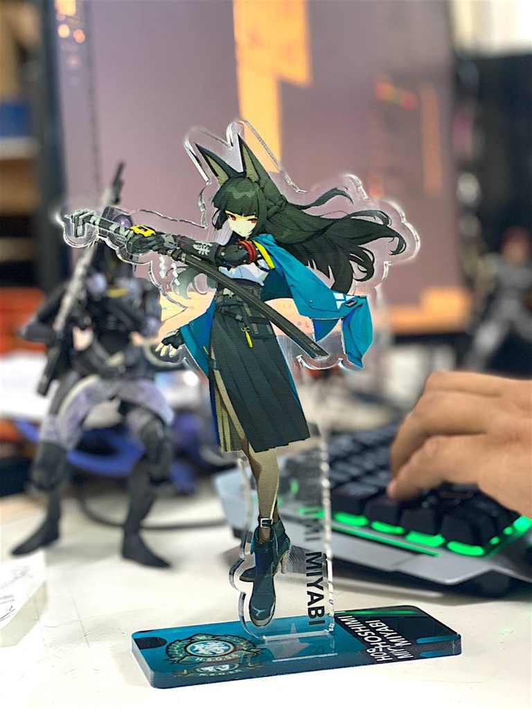 Hoshimi Miyabi Zenless Zone Zero Figura Acrílico 6mm Anime