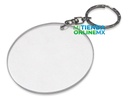 Llaveros Acrílico Redondos - (pack 20) 8 Cm