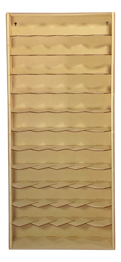 Exhibidor Coleccionador Para Hot Wheels 55 Con Tapa Acrílica