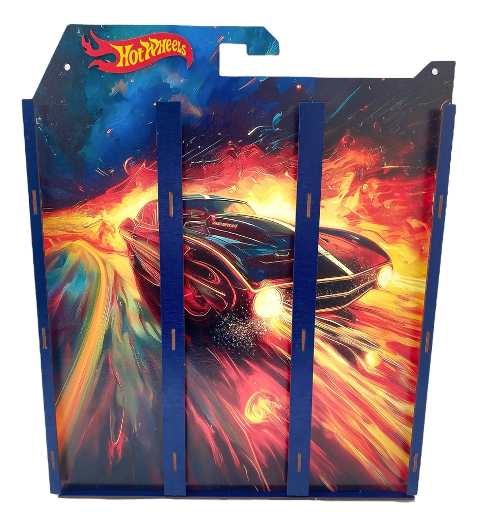 Exhibidor Coleccionador Para Hot Wheels Blister 18pz Espec