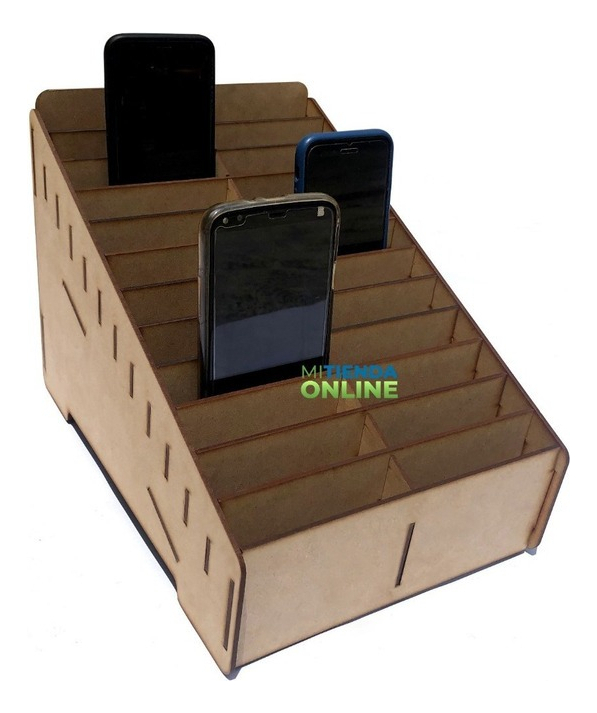 Caja Organizador Exhibidor 24 Teléfono Celular (pack 5)