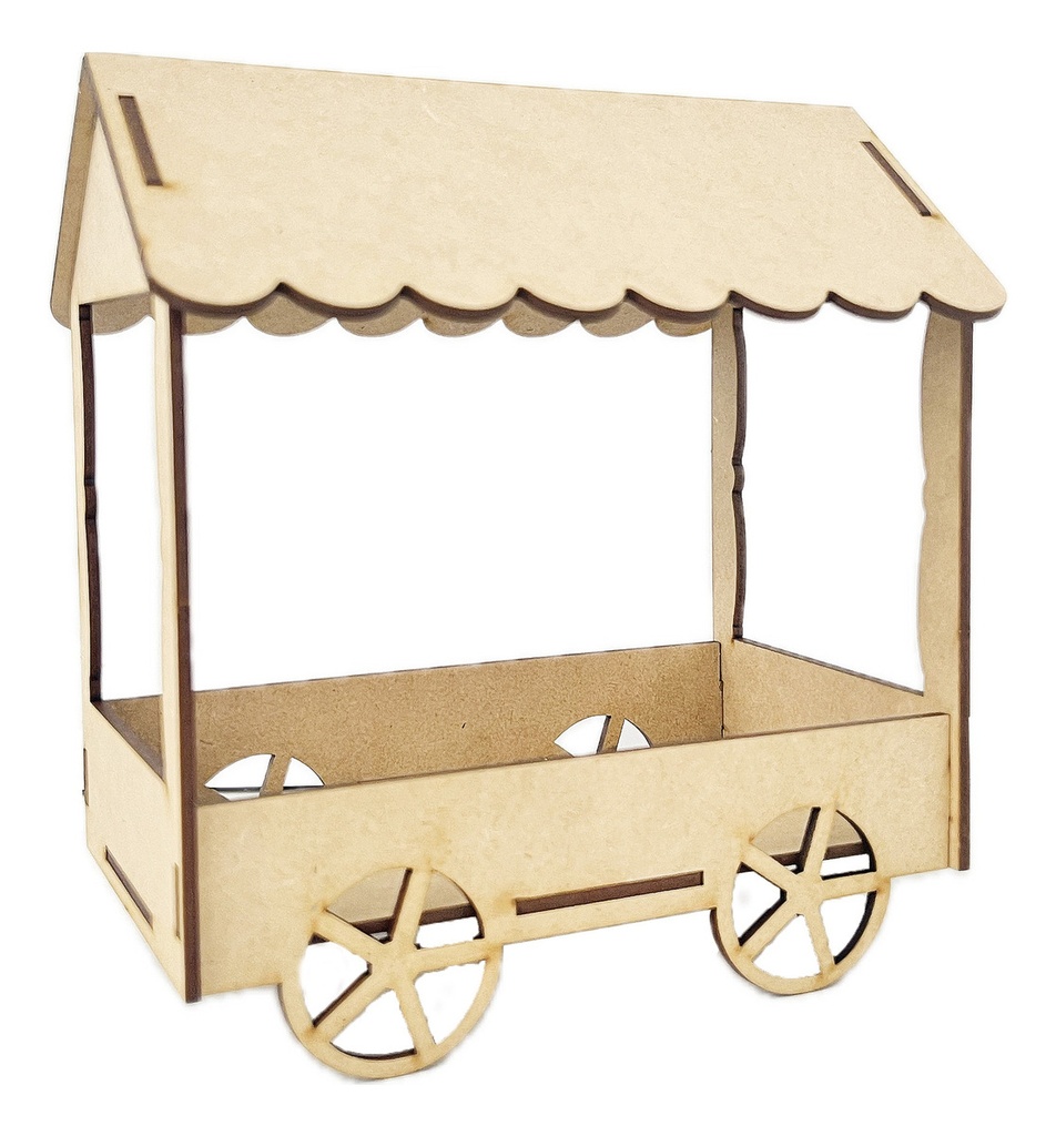 Carrito Mesa De Dulces Candy Bar Centro De Mesa Bautizo Xv´s