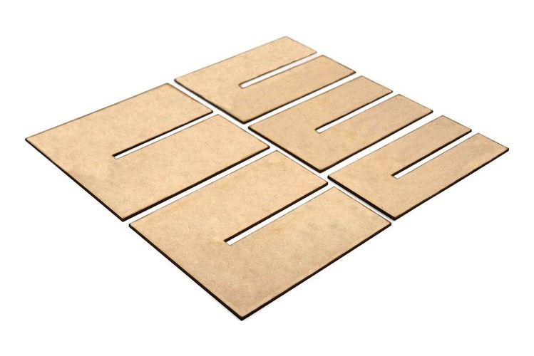 Moldes Para Hacer Moños Mdf 3mm