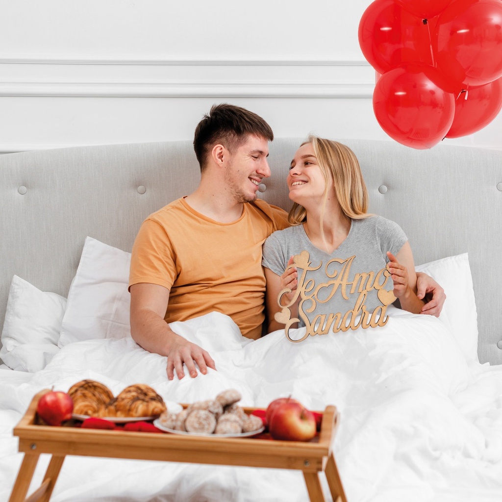 Letrero Te Amo Personalizado San Valentin 50cm