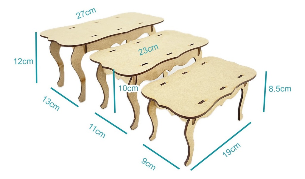 Candy Bar Mesa De Dulces Bases Para Pastel Xv Fiesta (c)