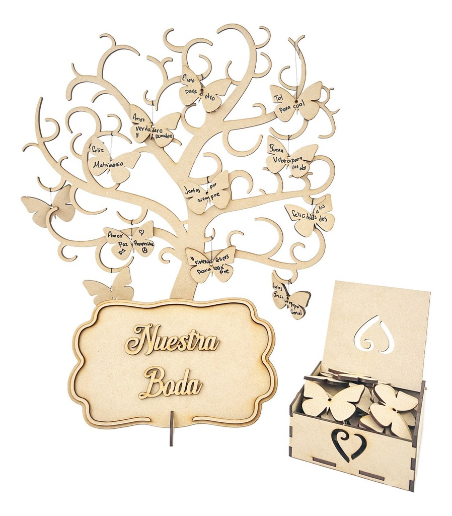 Árbol De Firmas Recuerdo Mis Xv Años Boda Baby Shower 50