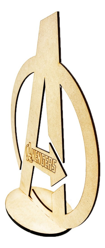 Centro De Mesa Avenger Mdf 