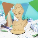 Centro De Mesa Cenicienta Mdf Pack 10