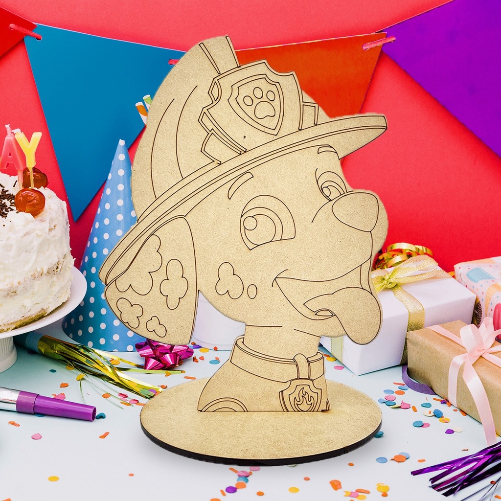 Centro De Mesa Marshall Paw Patrol Pack 10 