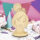 Centro De Mesa Mdf De Mulán (pack 10)