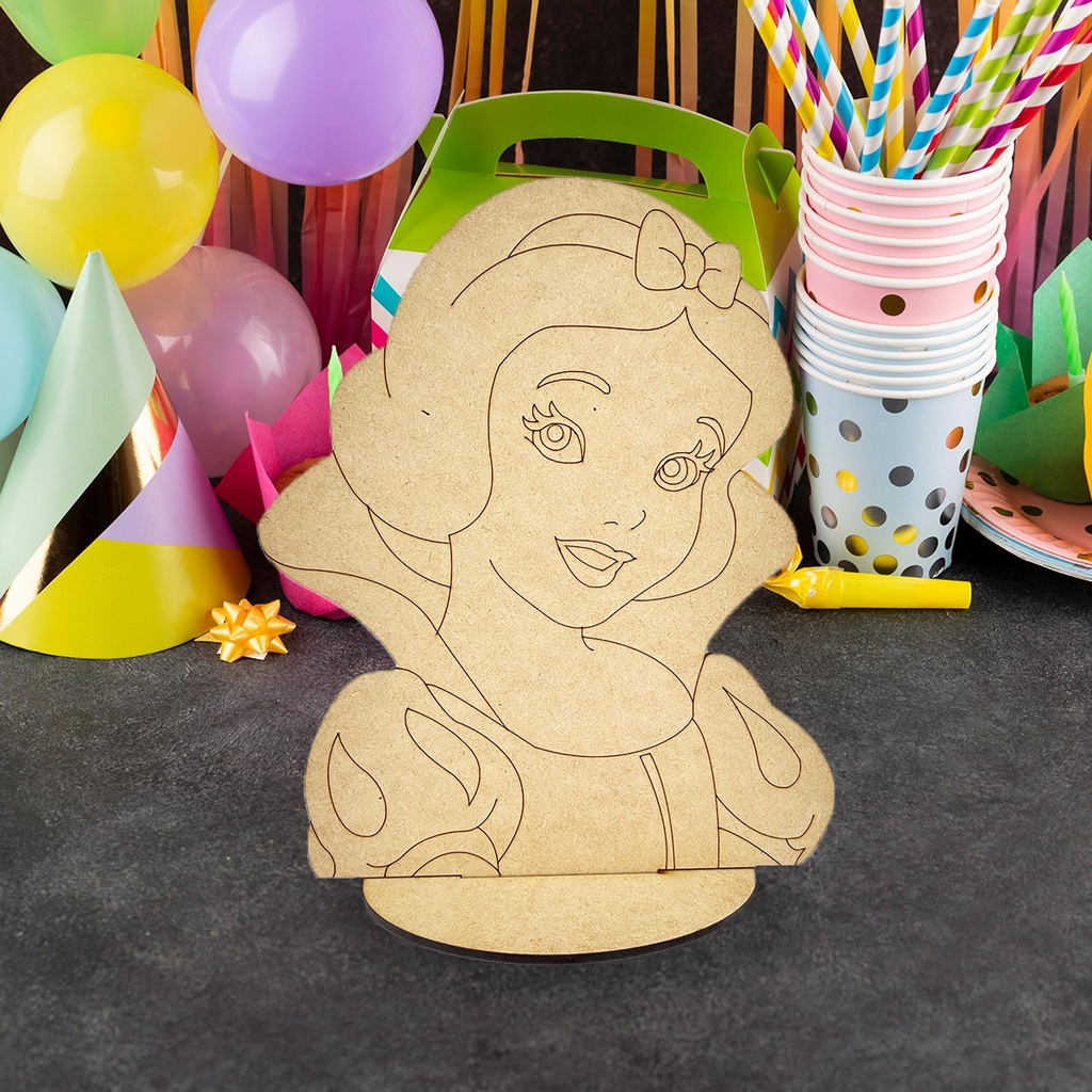 Centro De Mesa Blanca Nieves (pack 10)