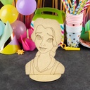 Centro De Mesa Princesa Bella Y La Bestia (pack 10)