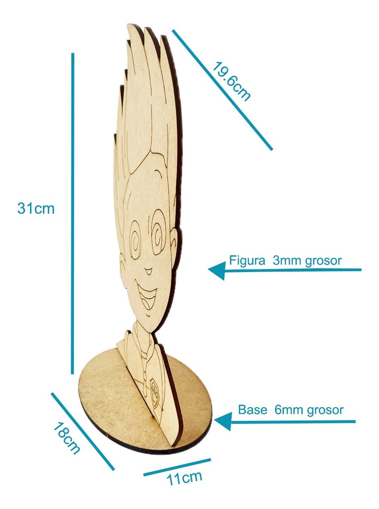 Centro De Mesa Ryder Paw Patrol (pack 10)