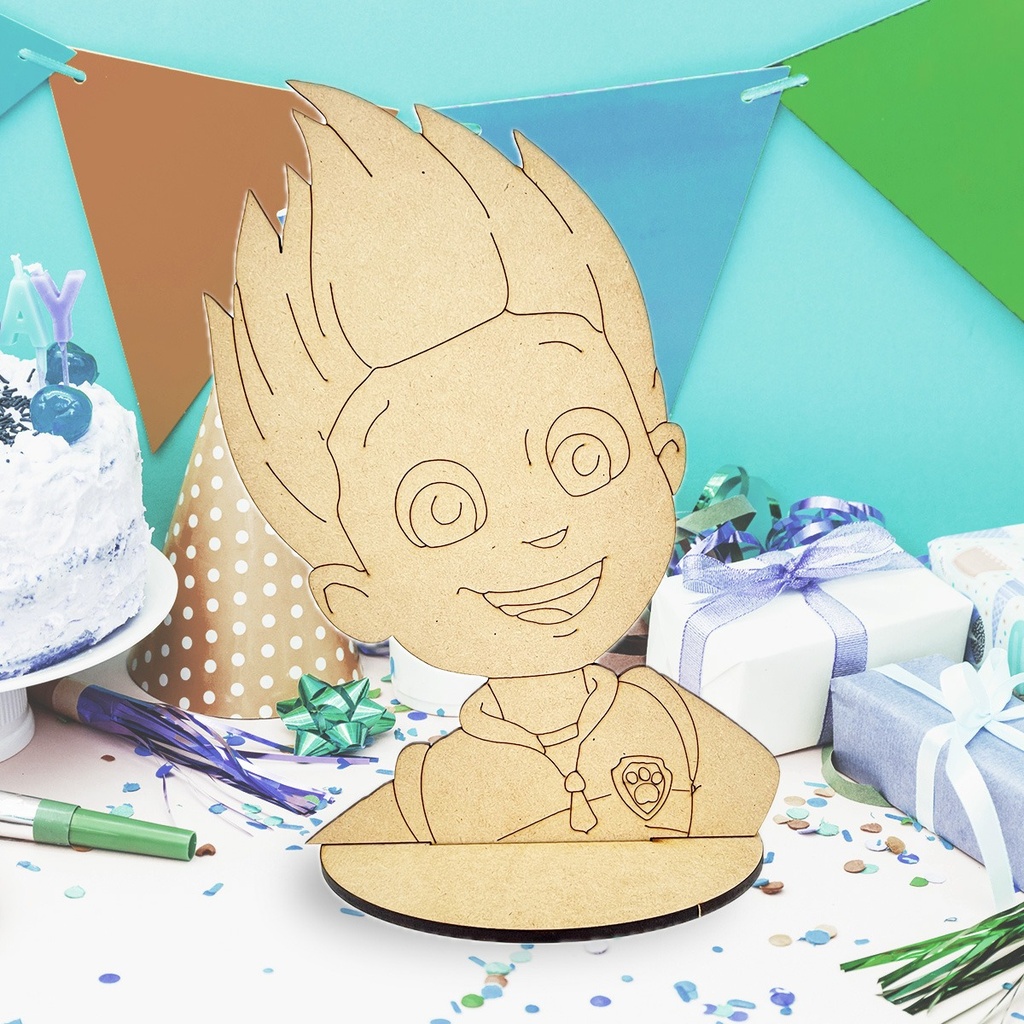 Centro De Mesa Ryder Paw Patrol (pack 10)