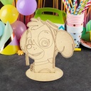 Centro De Mesa Mdf Skye Paw Patrol (pack 10)