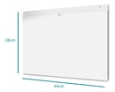 Porta Hojas Doble Carta Horizontal Acrílico 3mm (pack 30)