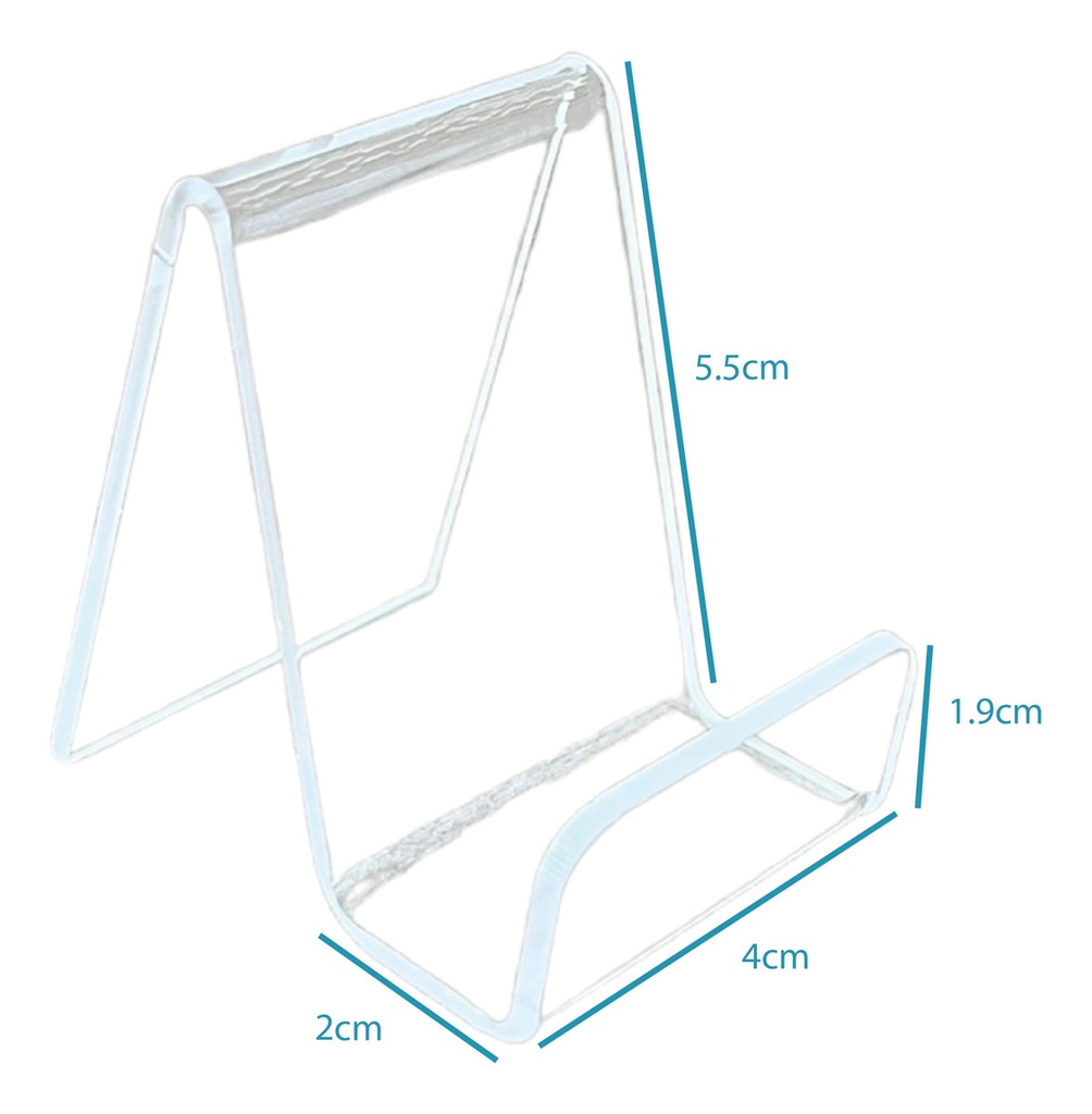 Soporte Exhibidor Porta Celular Chico Acrílico 2mm Pack 100