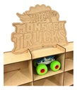 Exhibidor Para Carritos 50 Monster Truck O Monster Jam