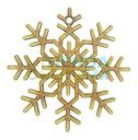 Copo De Nieve Adorno Navidad 10cm Kit 12 Esferas